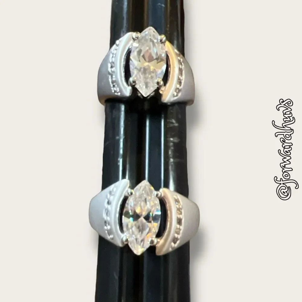 Bundle Sale 3 for $15 | Silver Tone Ring Size 7 & Size 9